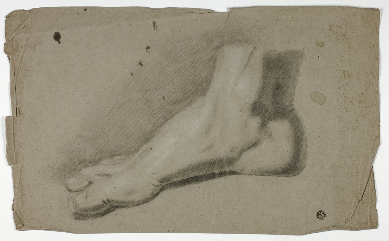 Pie derecho de John Downman