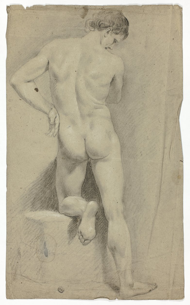 Desnudo de espaldas de John Downman