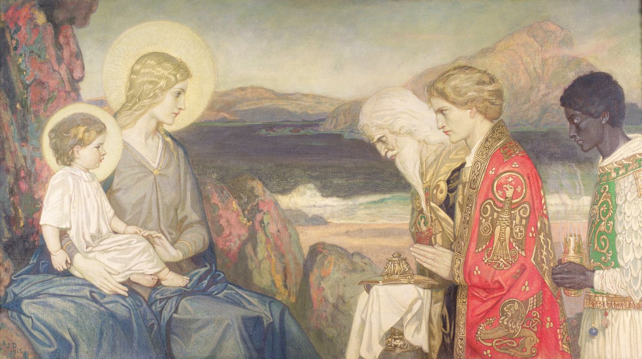 Los Tres Magos, 1915 de John Duncan