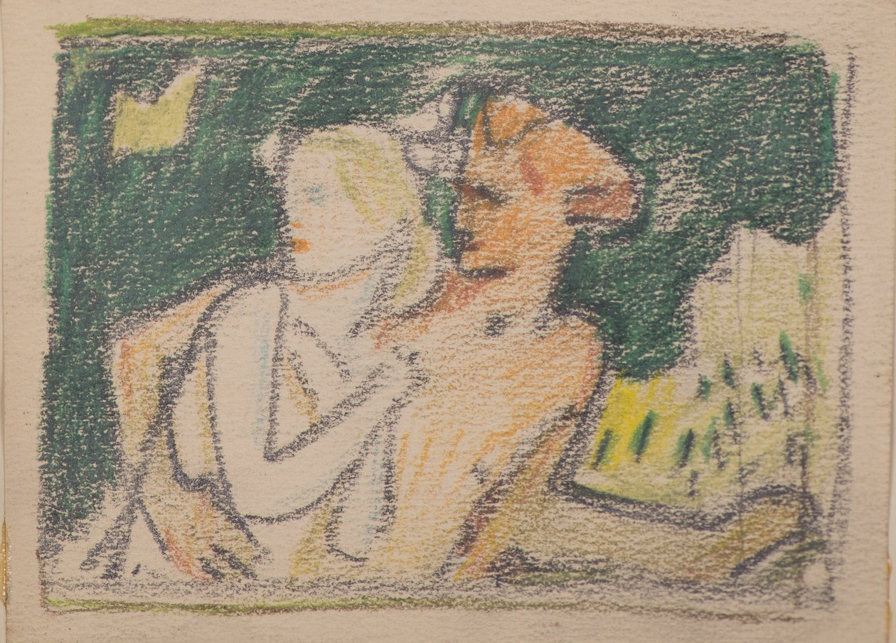 Sin título [Pareja huyendo] de John Duncan