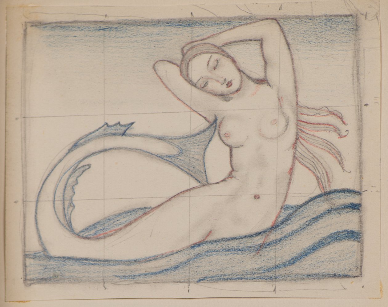 Sin título [Sirena] de John Duncan