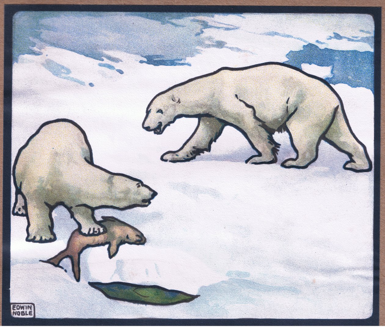 Oso polar de John Edwin Noble