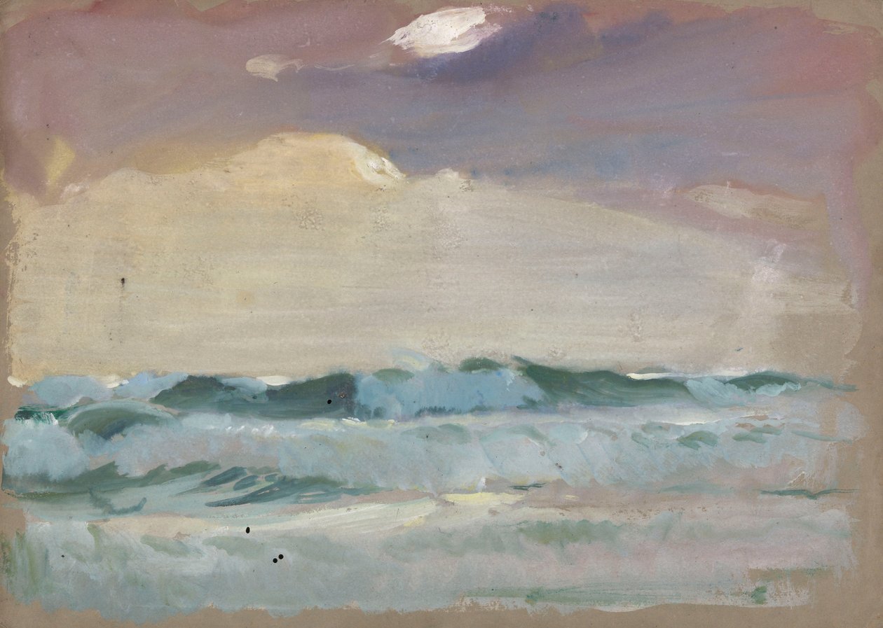 Mar gris a la luz de la luna, Port Leven de John Everett