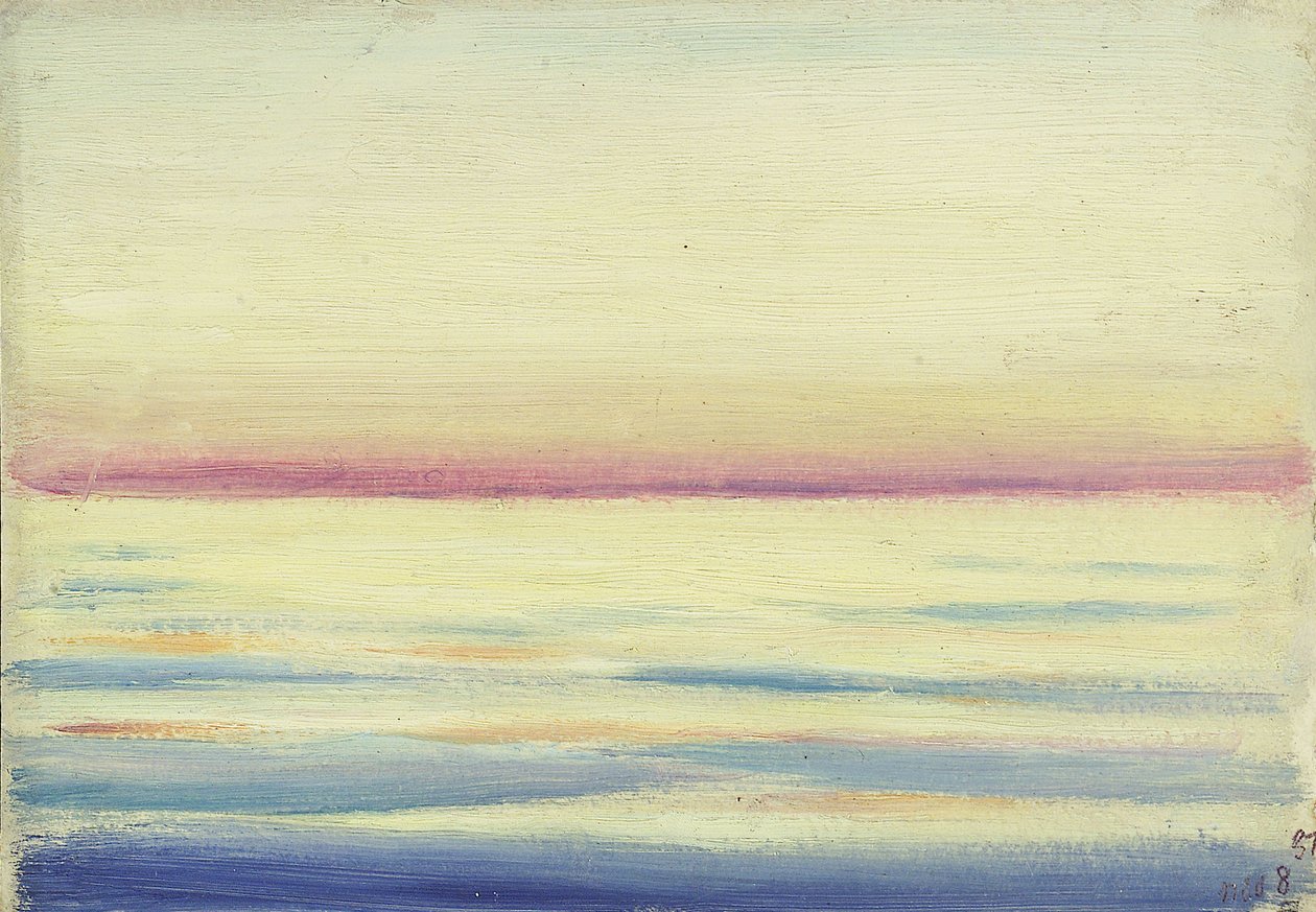 Paisaje marino del "castellano de John Everett