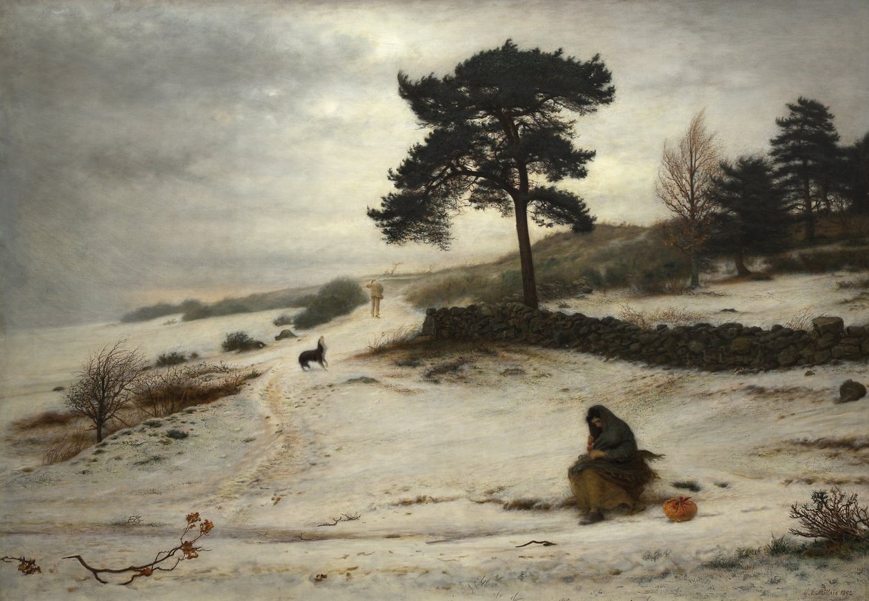 Blow Blow Thou Winter Wind de John Everett Millais