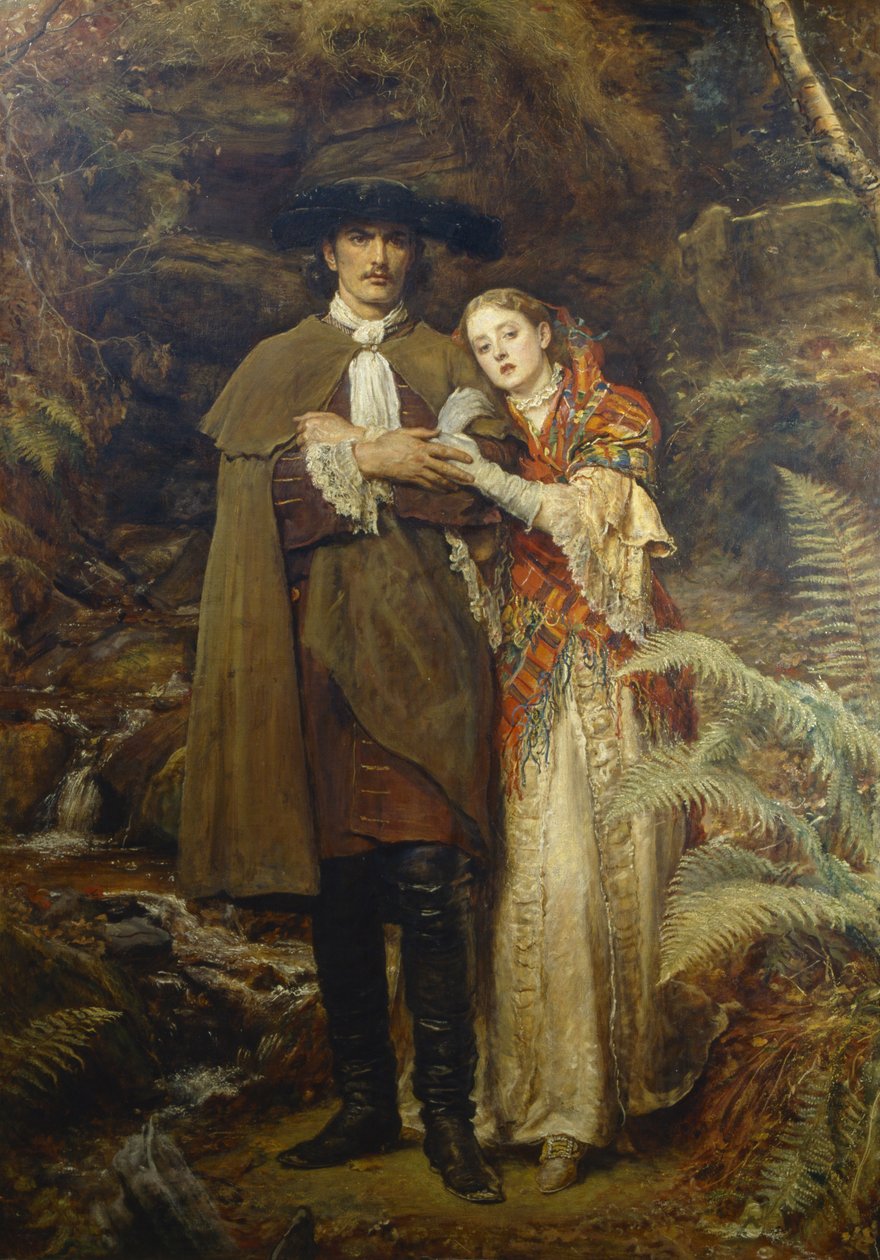 La novia de Lammermoor de John Everett Millais