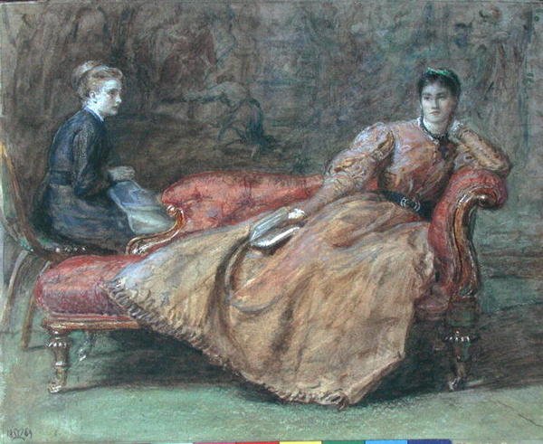 El fin del capítulo de John Everett Millais