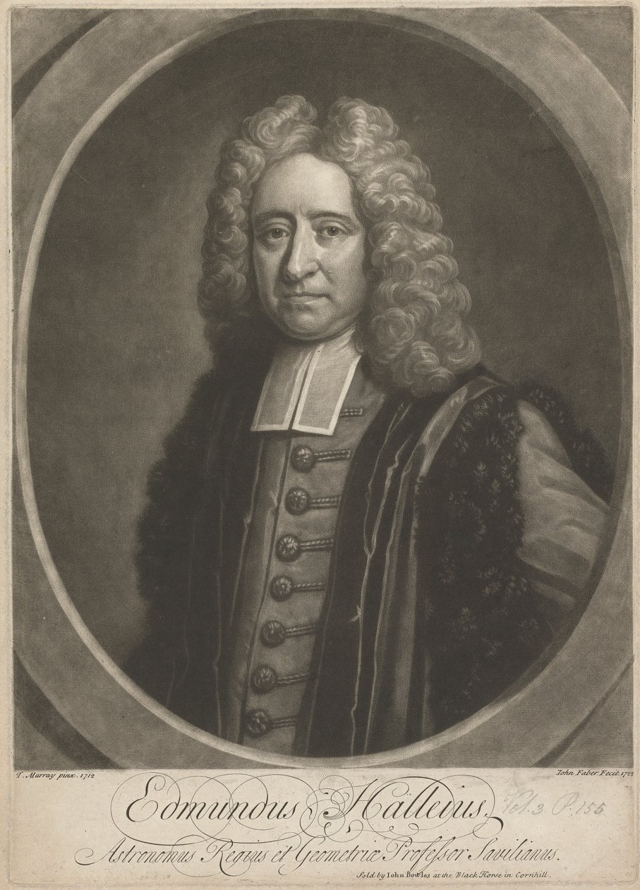Edmund Halley de John Faber the younger