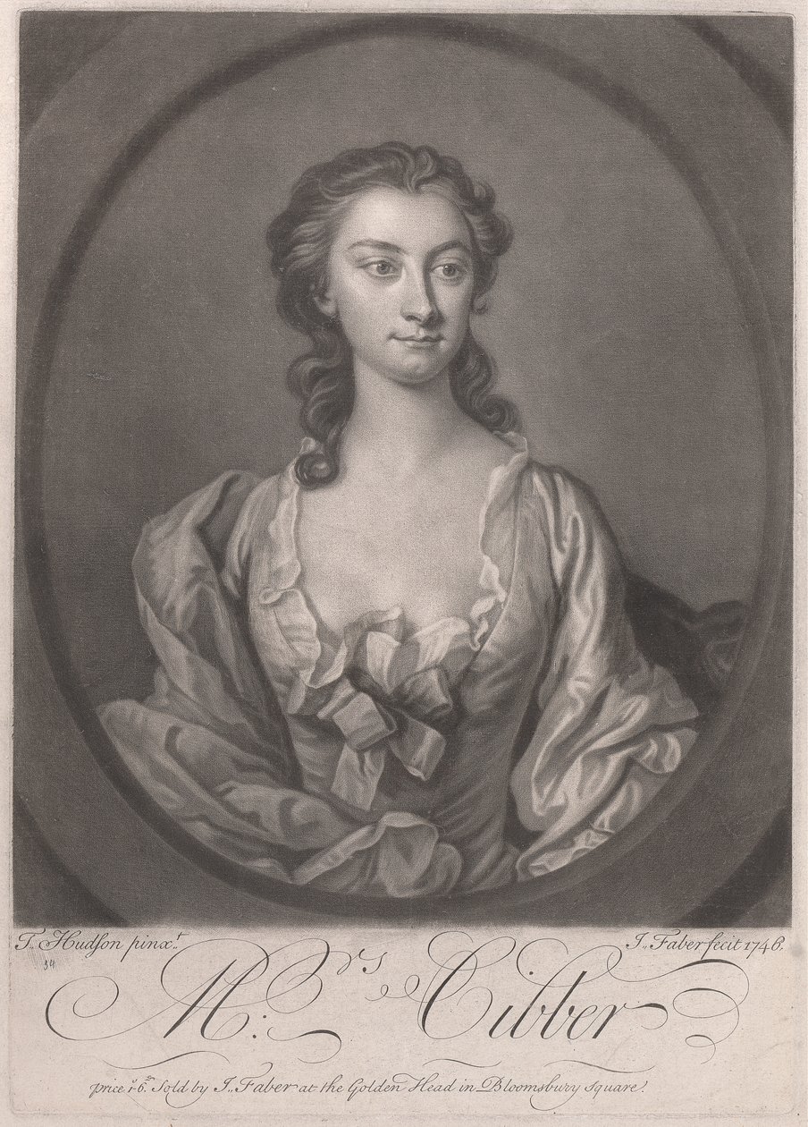 Sra. Cibber de John Faber the younger