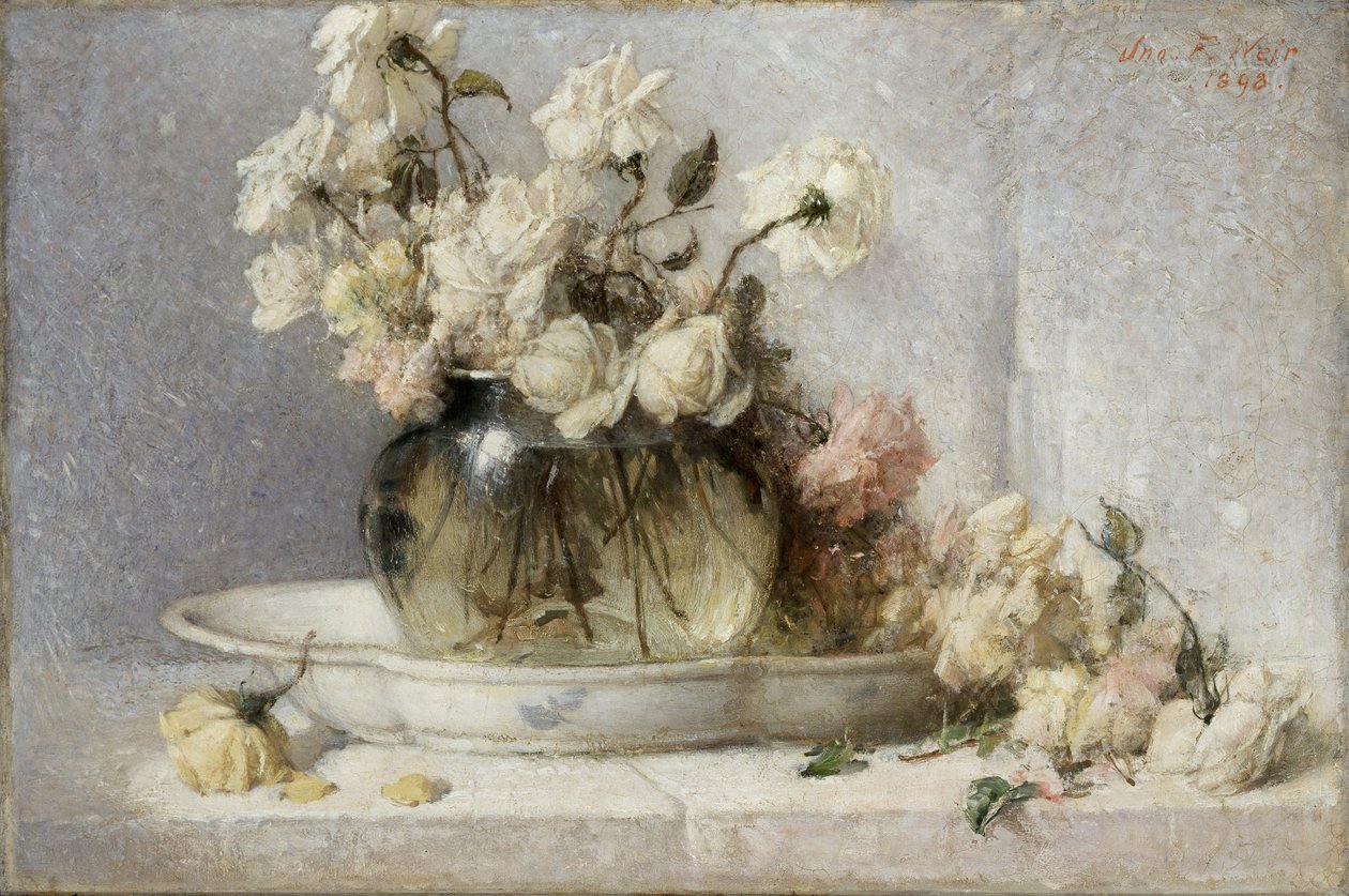 Rosas, 1898 de John Ferguson Weir