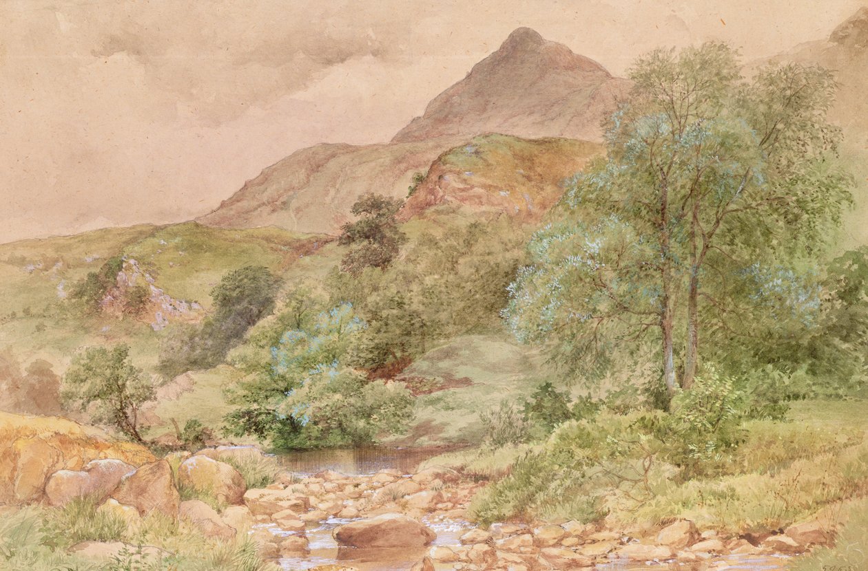 Moel Siabod, Norte de Gales de John Finnie