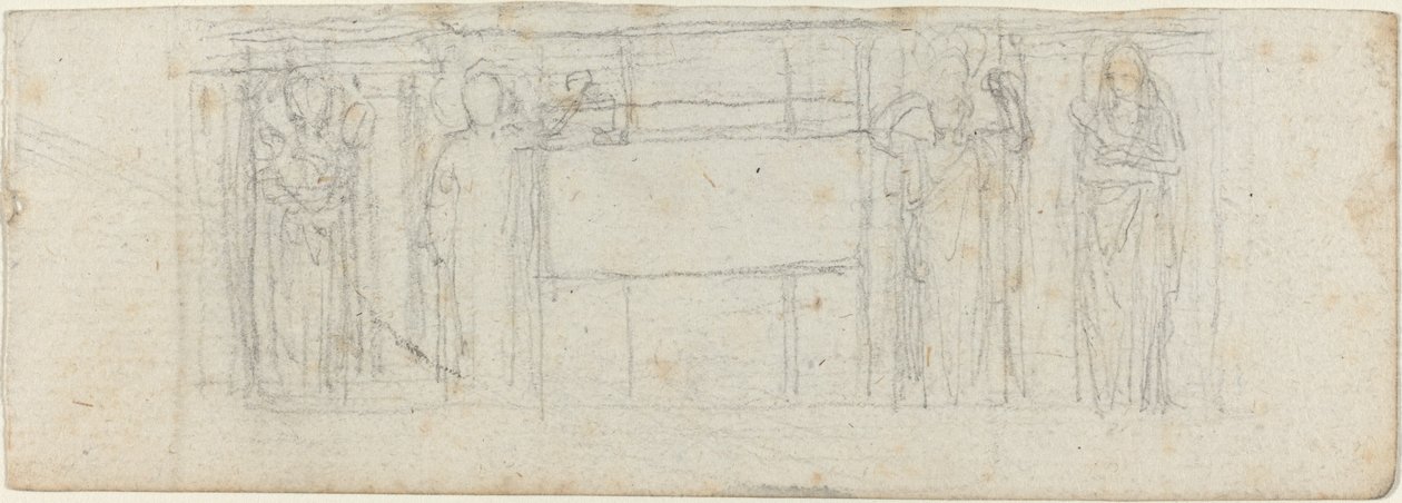 Diseño para un monumento de John Flaxman