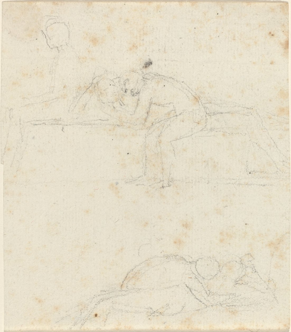 Hoja de estudios de John Flaxman