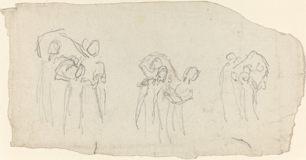 Tres grupos de bailarines de John Flaxman