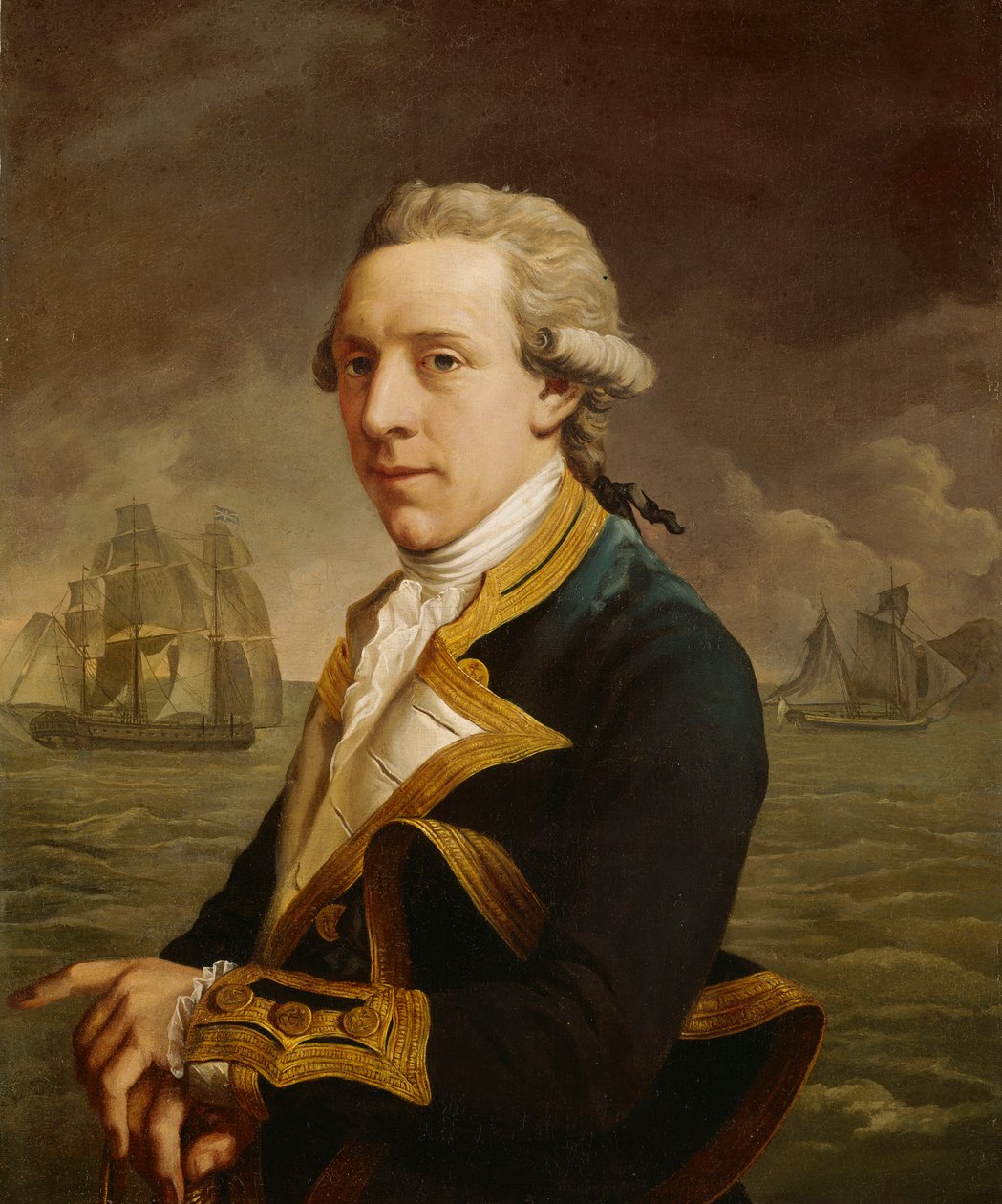 Capitán Robert Man (hacia 1748-1813) de John Francis Rigaud