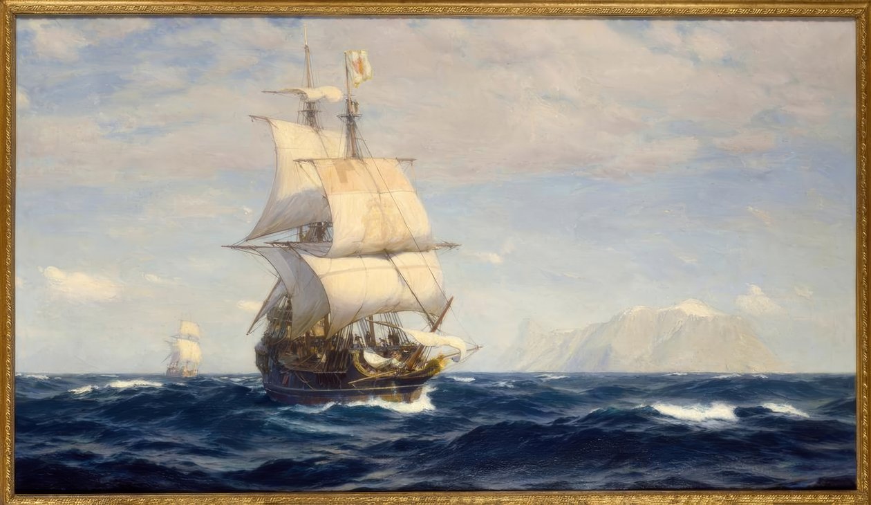 John Fraser: Magallanes en el estrecho de John Fraser