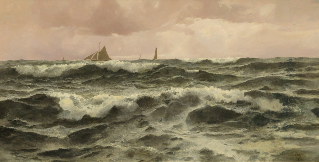 Frente a Folkestone, 1886 de John Fraser