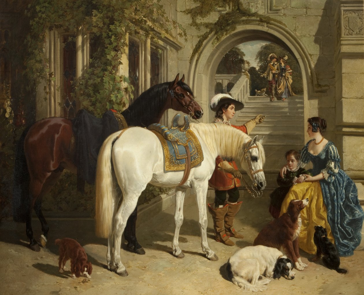El Palafrén de Mi Dama de John Frederick Herring Senior