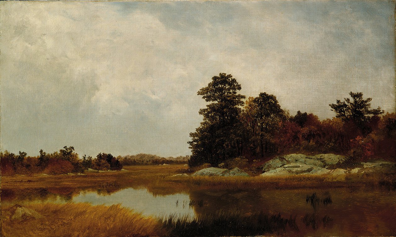 Octubre en los pantanos de John Frederick Kensett