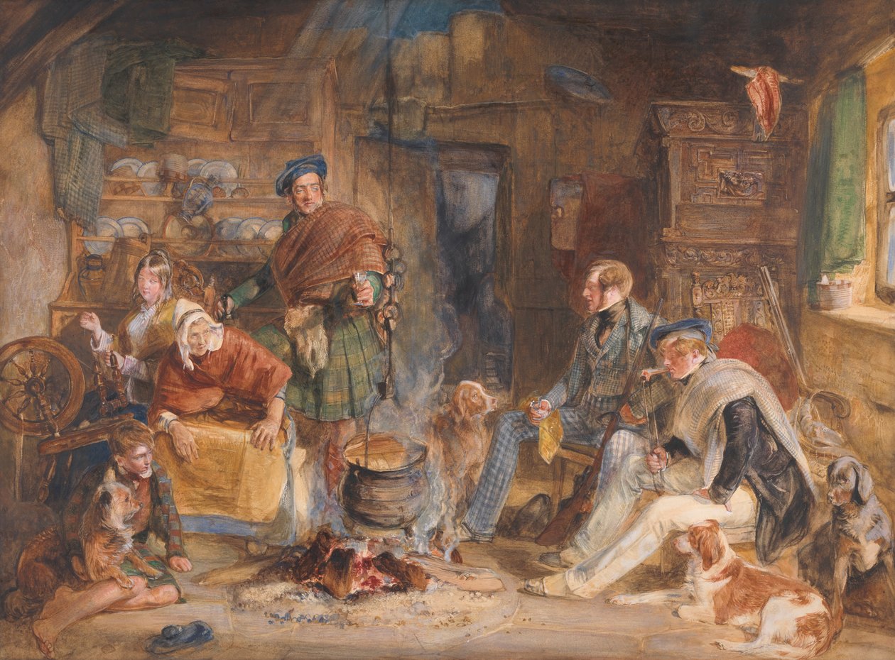Hospitalidad en las Tierras Altas de John Frederick Lewis