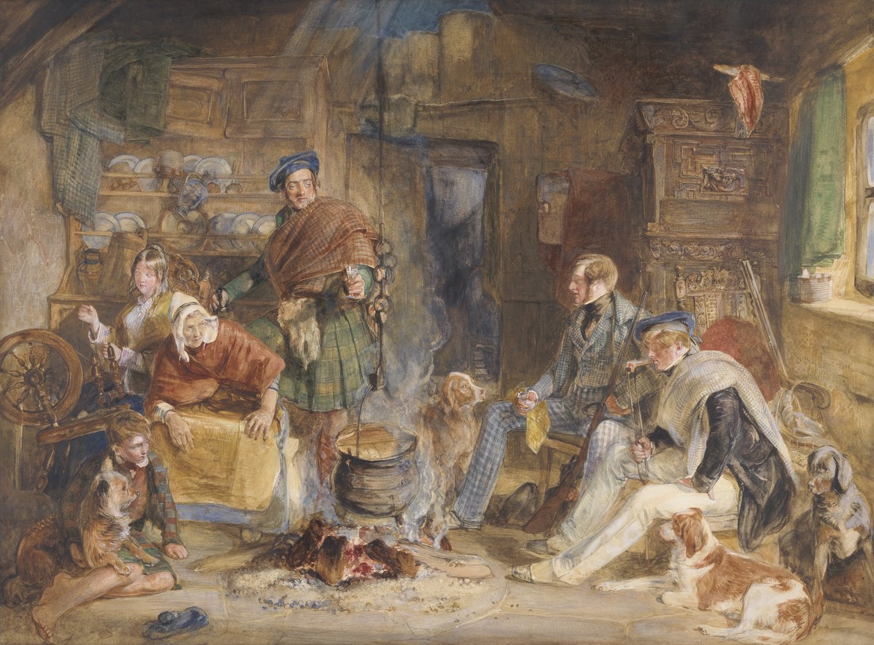 Hospitalidad en las Tierras Altas de John Frederick Lewis