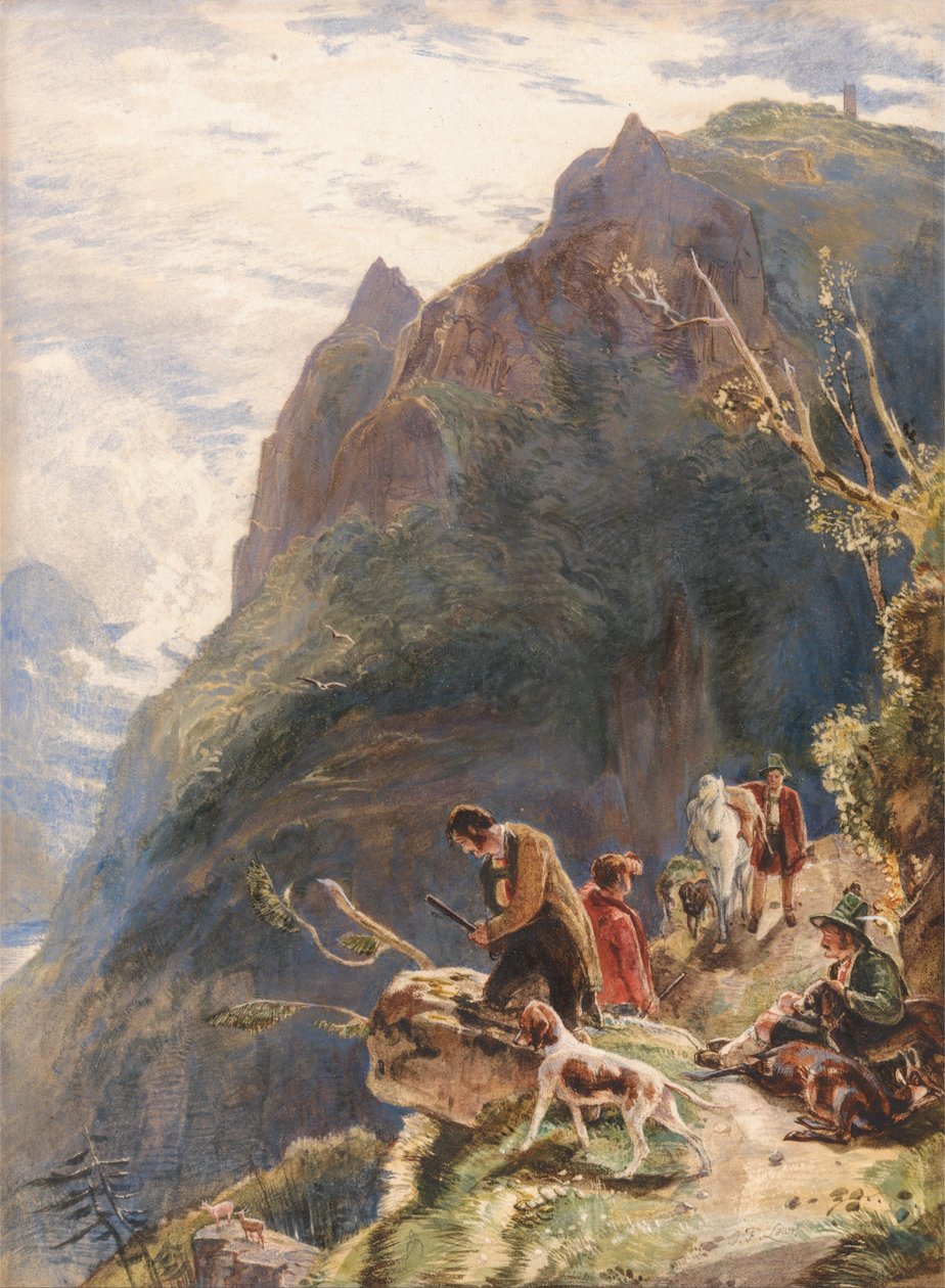 Cazadores tiroleses de John Frederick Lewis