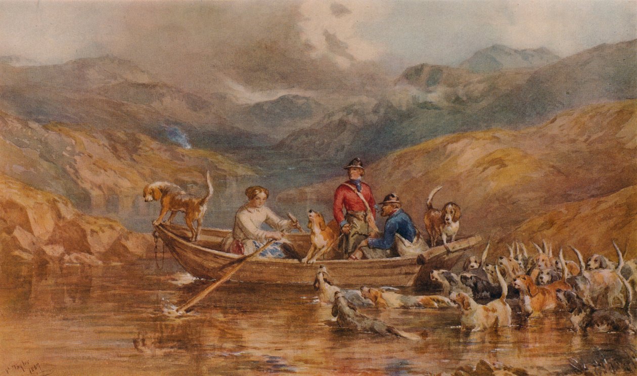 El ferry de las Tierras Altas de John Frederick Tayler