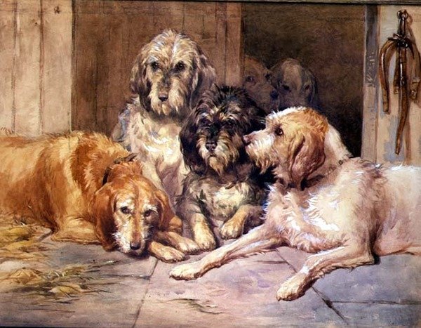 Los sabuesos de la nutria de John Frederick Tayler