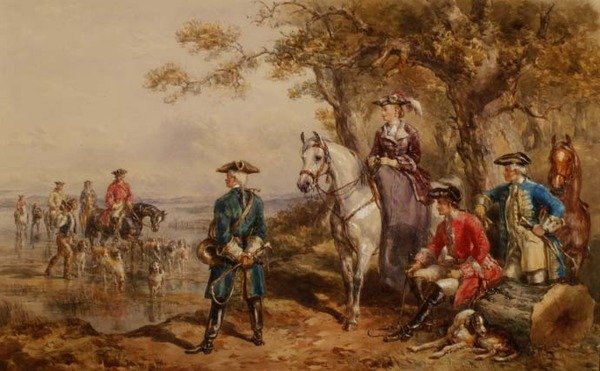 La caza de la nutria de John Frederick Tayler