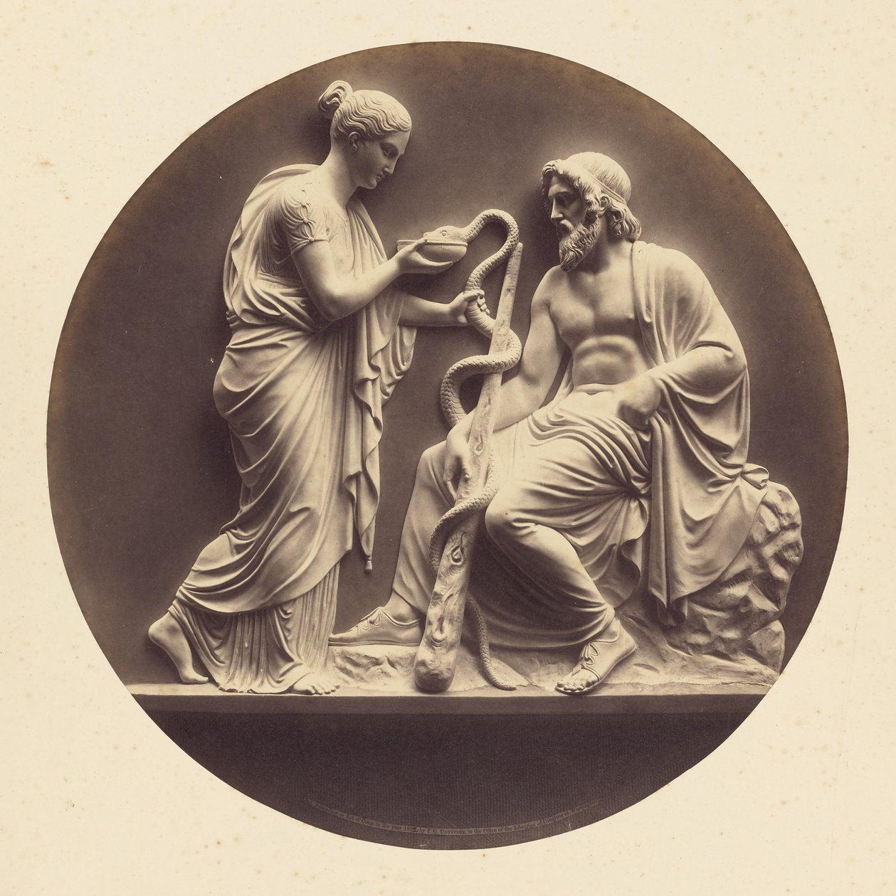 [Hygieia y Esculapio] de John G. Unnevehr