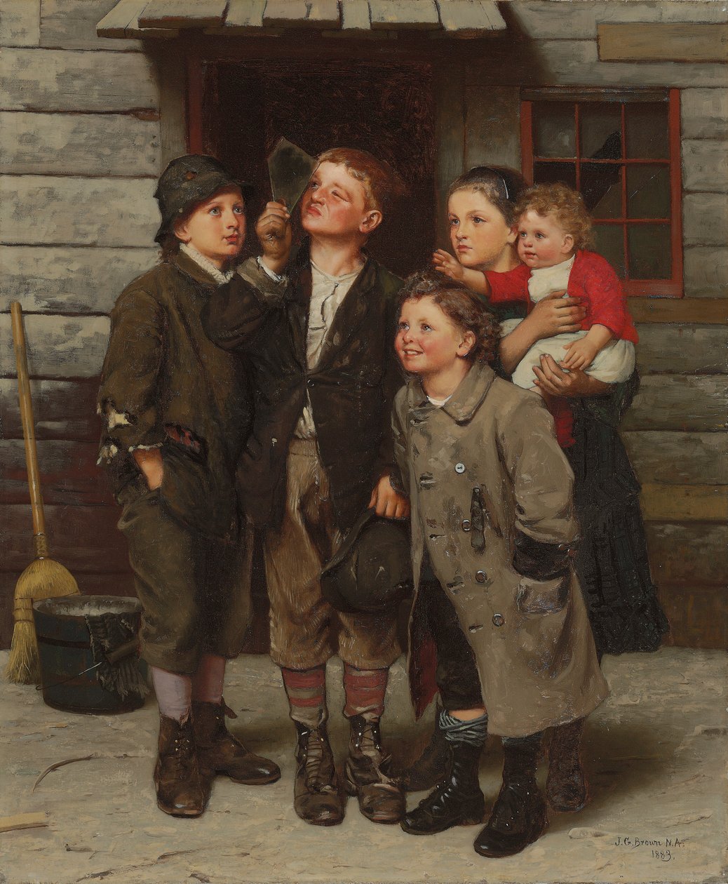 El tránsito de Venus, 1883 de John George Brown