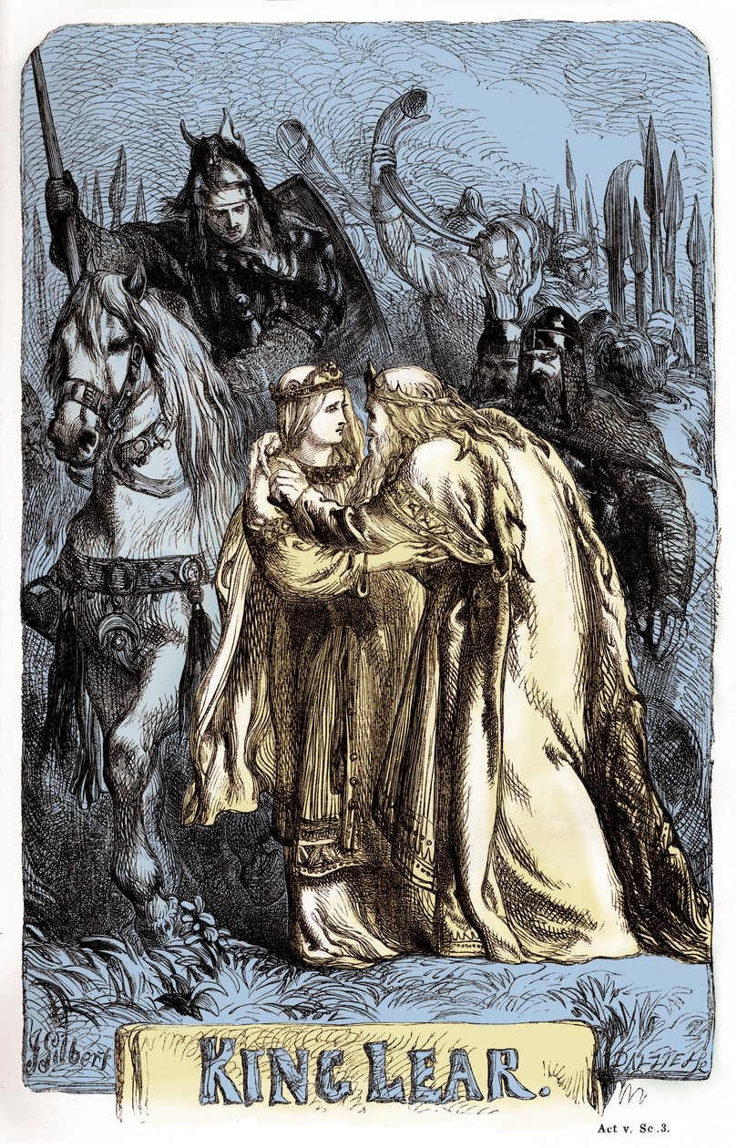 Rey Lear de John Gilbert