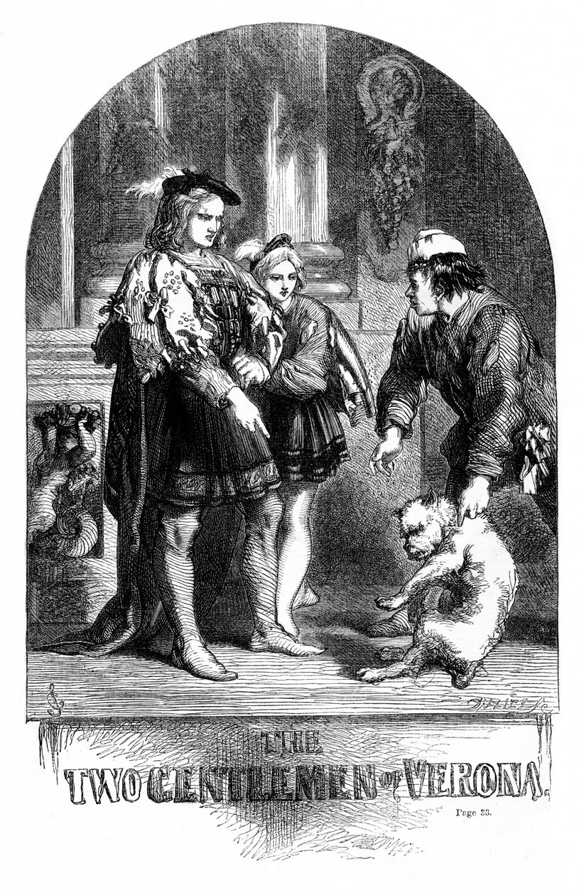 Dos caballeros de Verona de John Gilbert