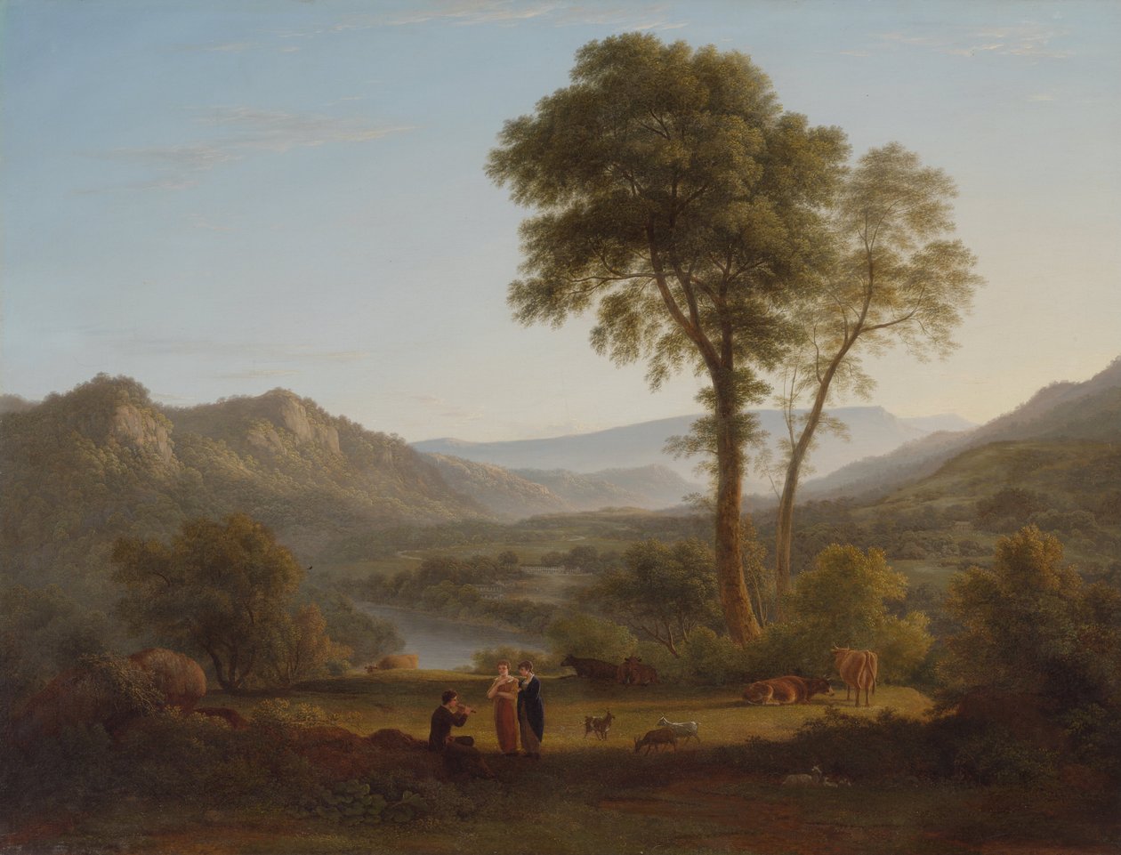 En Matlock - niebla en aumento de John Glover