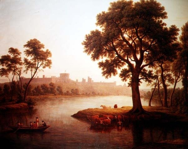 Castillo de Windsor de John Glover