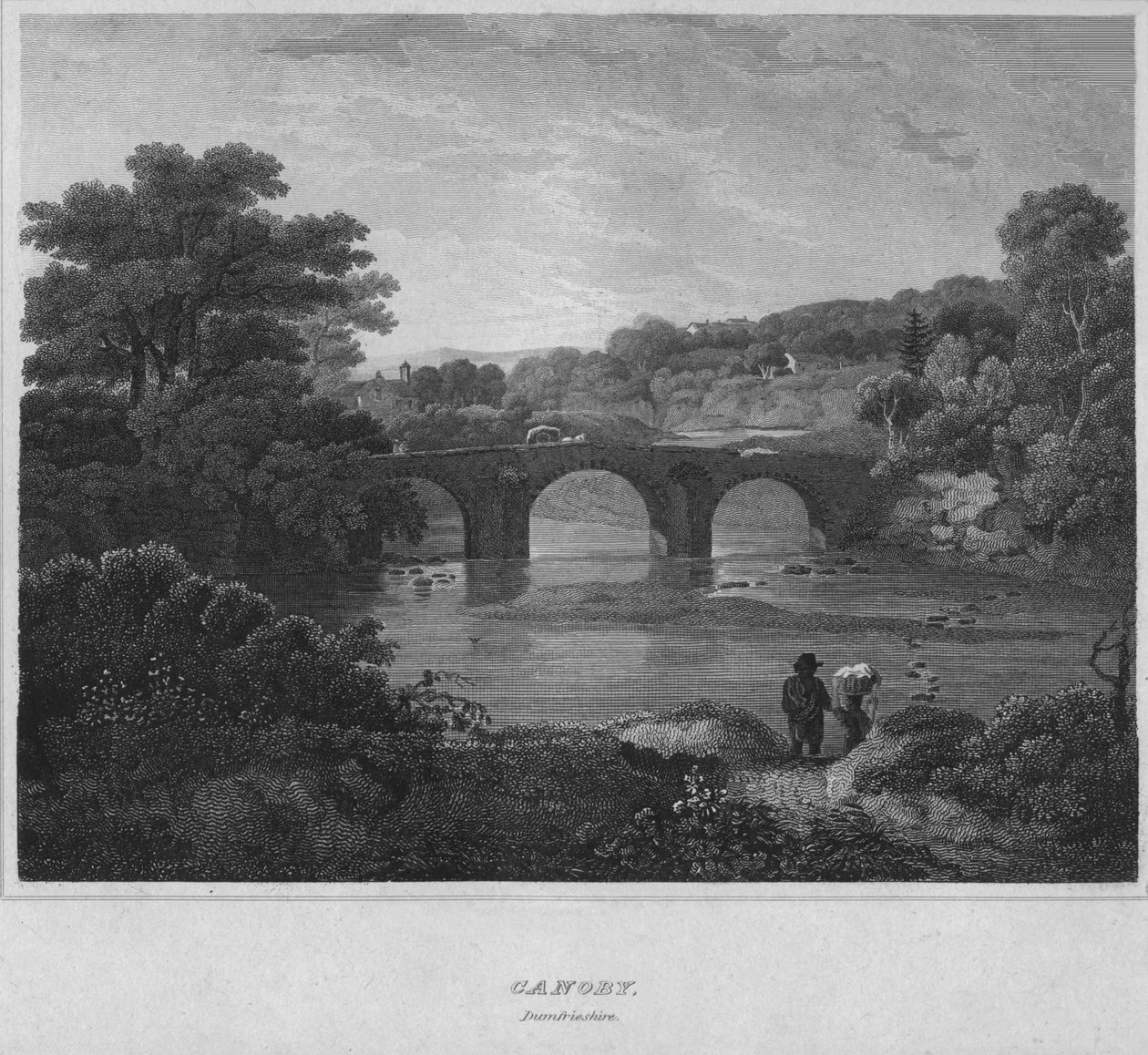 Canonbie, Dumfriesshire, 1814 de John Greig