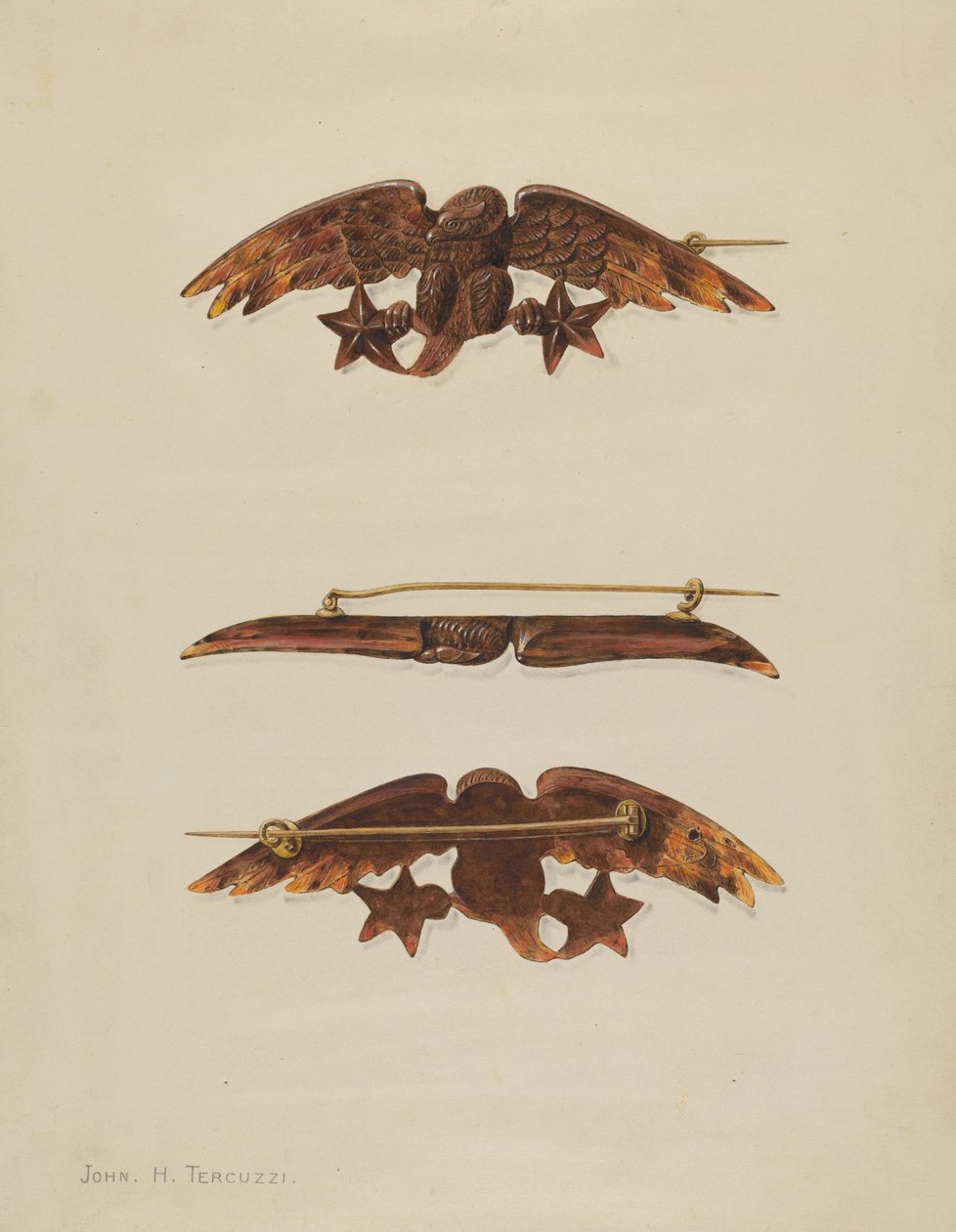 Broche de John H. Tercuzzi