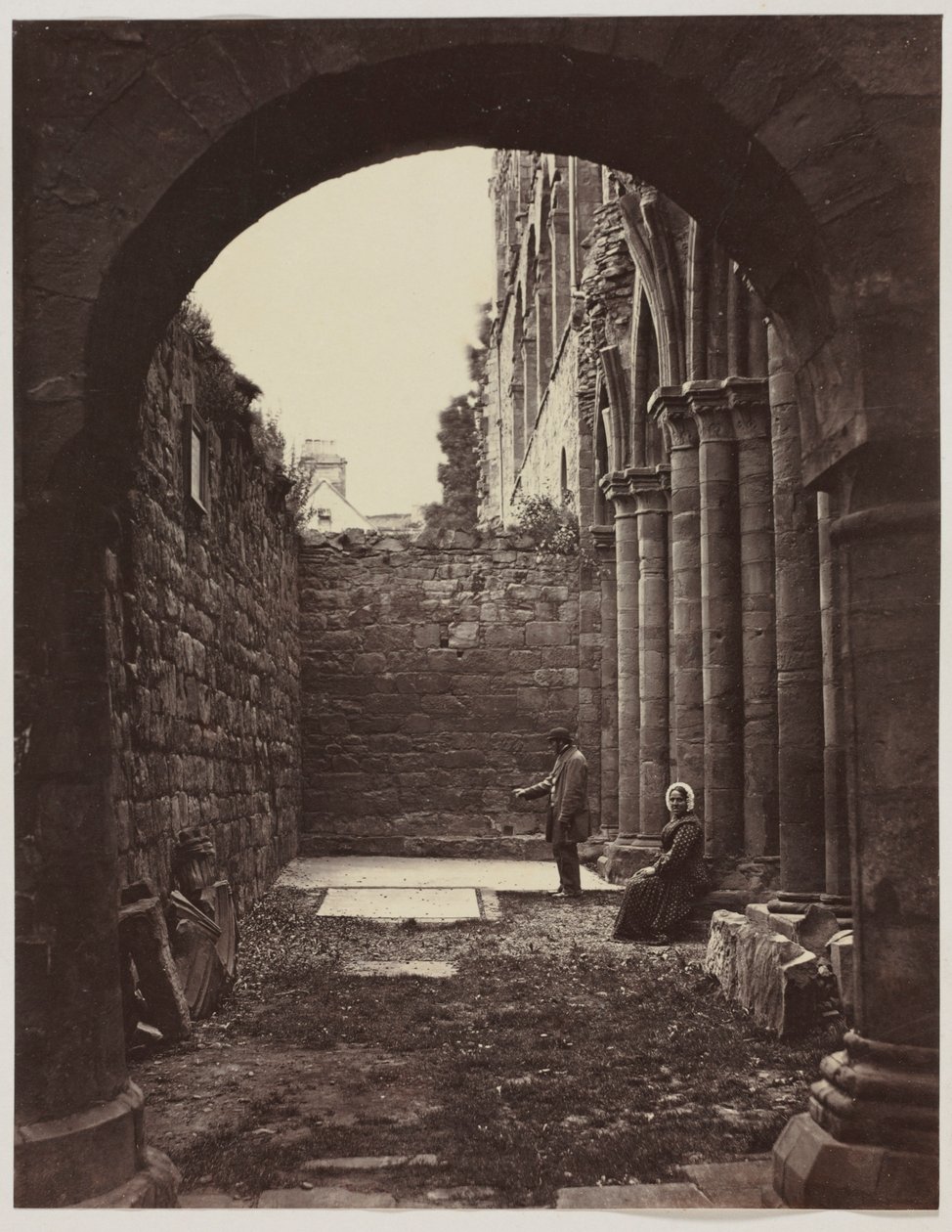 Tumba de L.D. Campbell verso, c. 1861 de John Hamilton Craigie