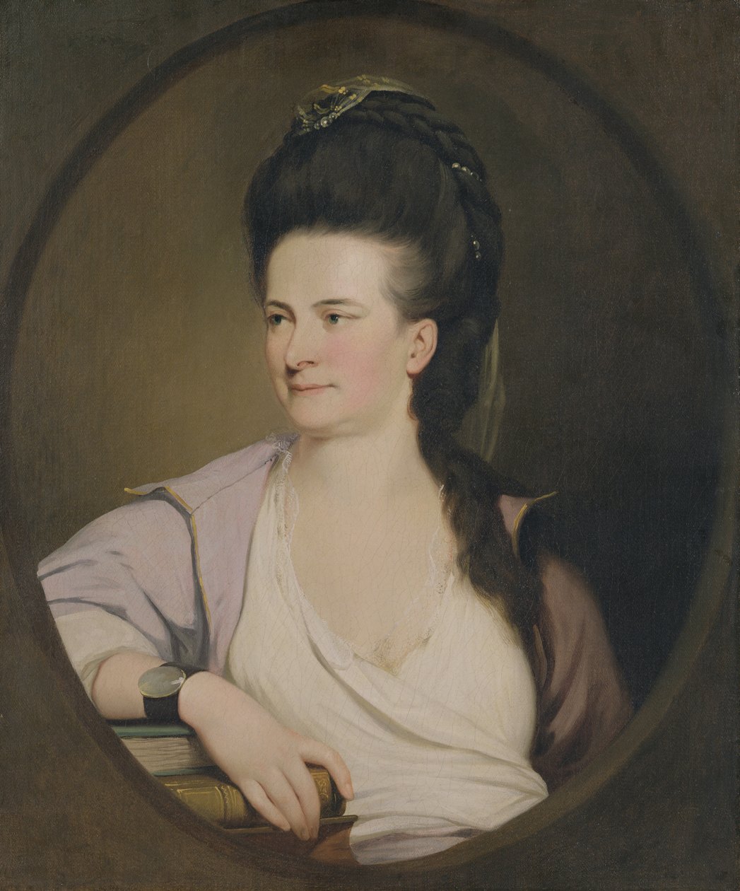 Una mujer desconocida, c.1770 de John Hamilton Mortimer