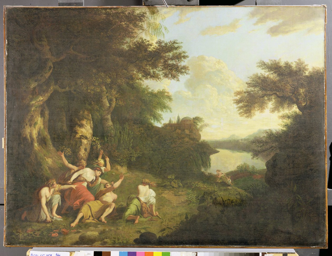 La muerte de Orfeo, c.1770 de John Hamilton Mortimer