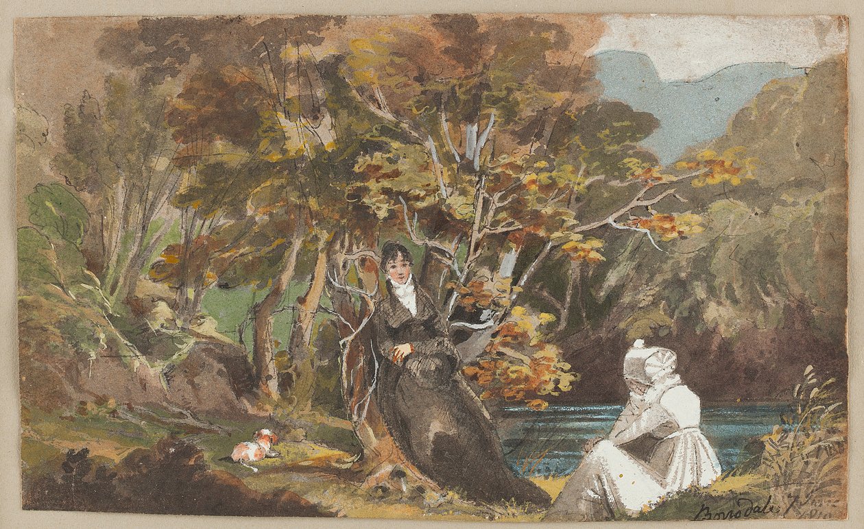 Borrowdale, 1810 de John Harden