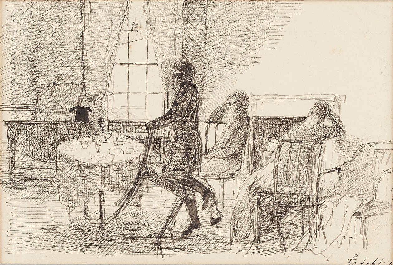Mesa de desayuno, 1810 de John Harden