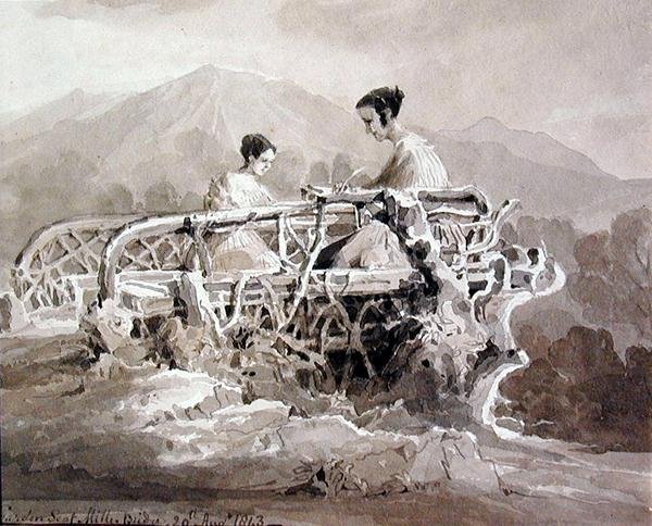 Asiento de jardín, Miller Bridge de John Harden