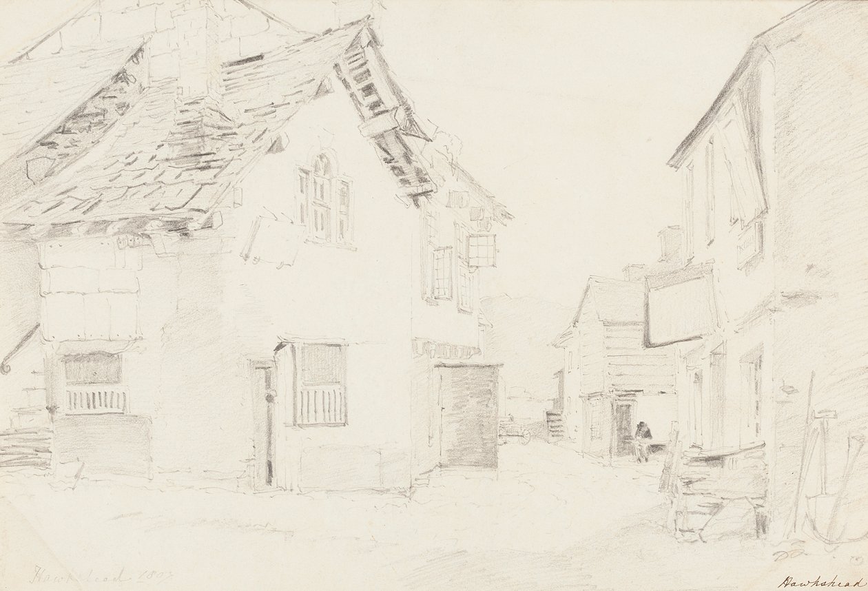 Hawkshead, Cumbria, 1807 de John Harden