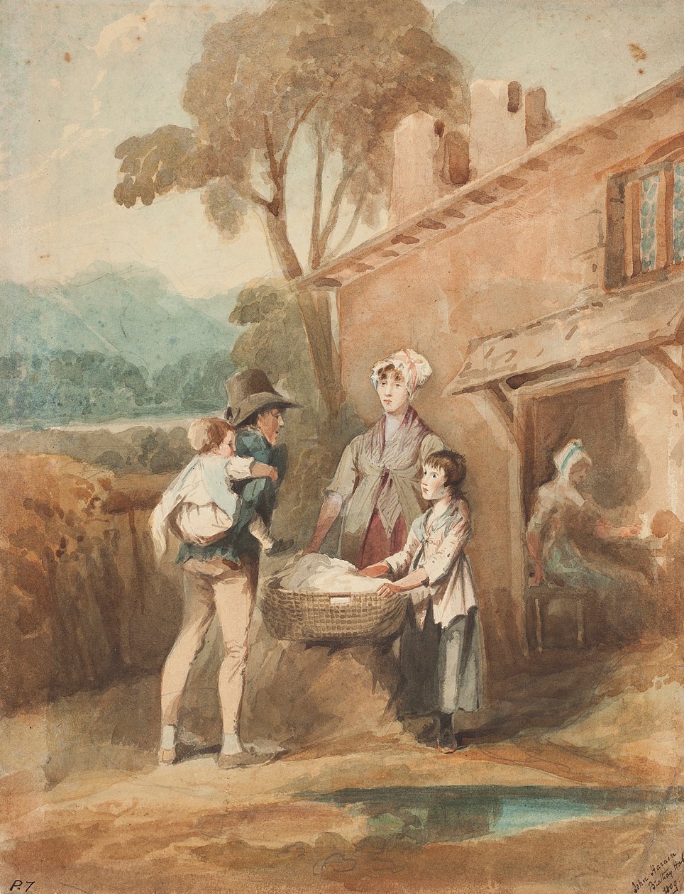 Lavandería, 1809 de John Harden
