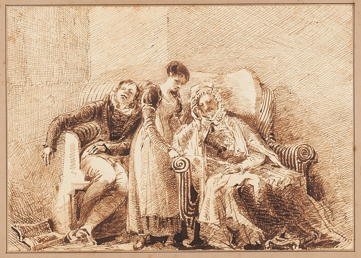 Enfermedad, 1830 de John Harden