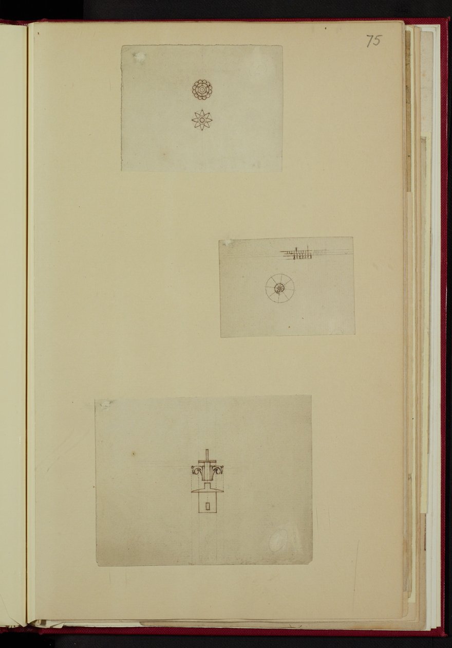 Dibujos para el MSS de John Harrison
