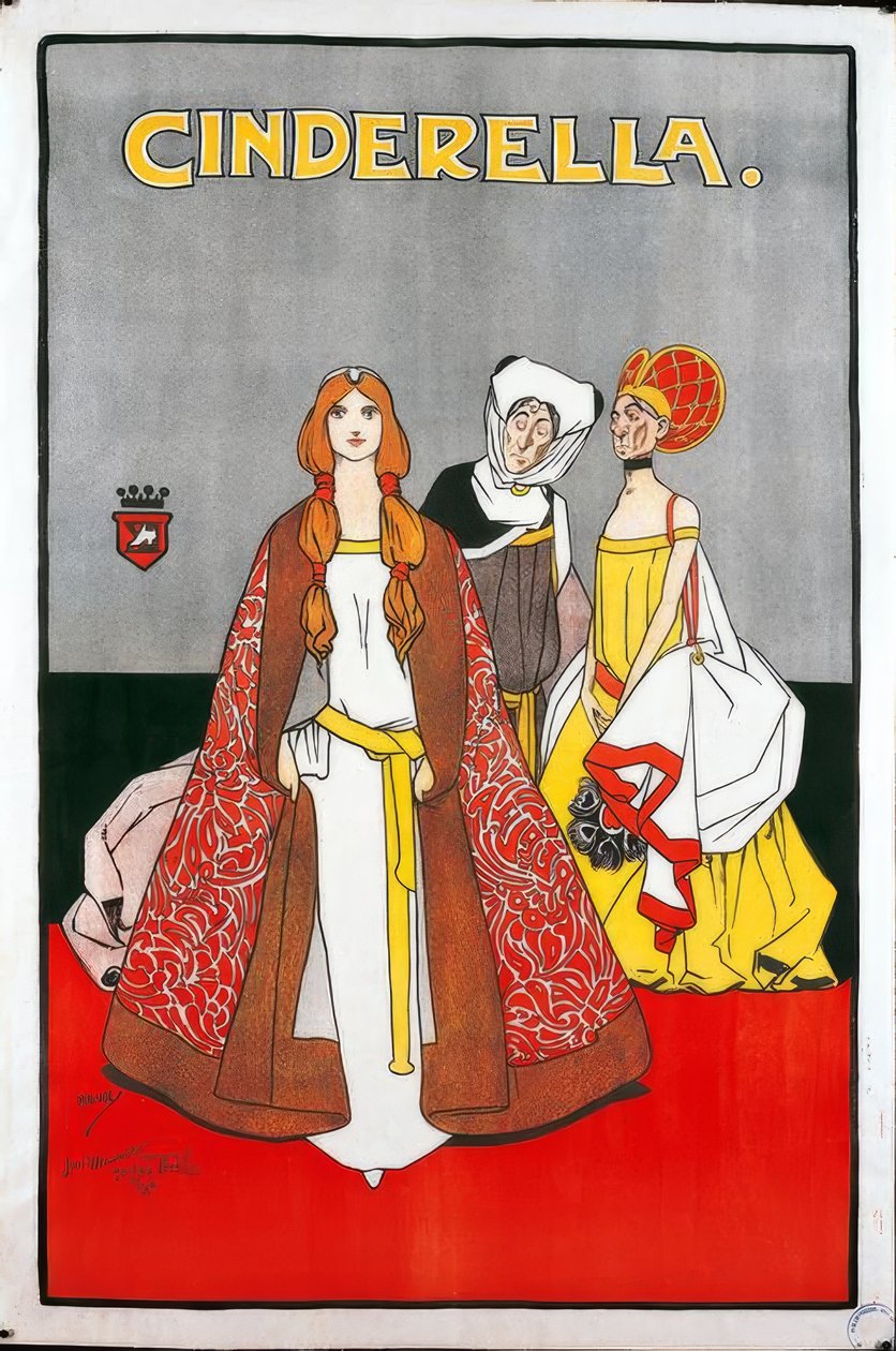 "Cenicienta" / J. Hassall / Póster, 1900 de John Hassall