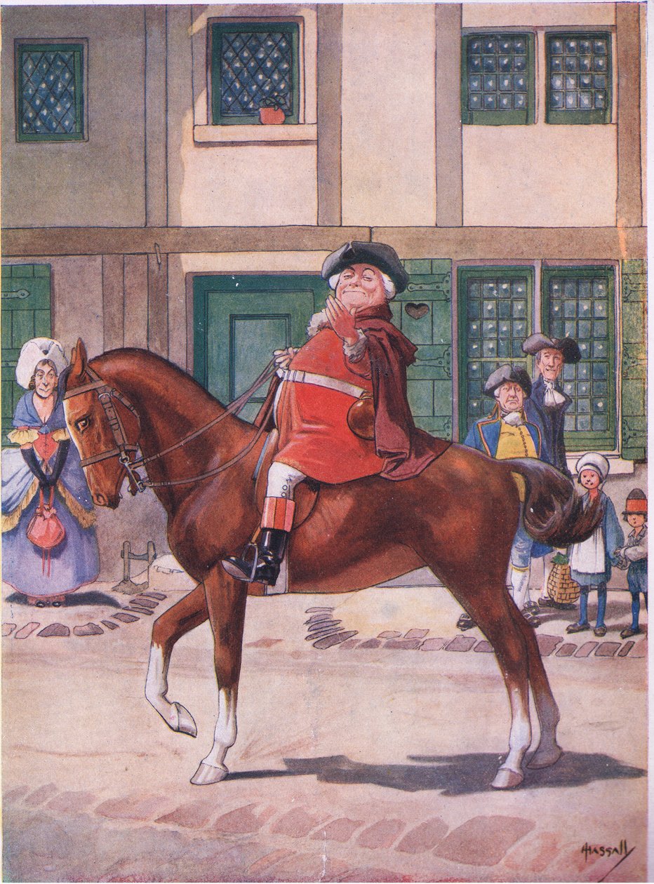 John Gilpin (litografía) de John Hassall