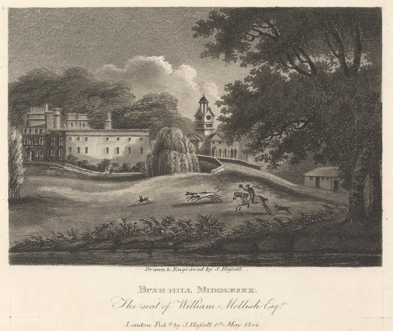 Bushhill, Middlesex, Barrio periférico - Norte de John Hassell